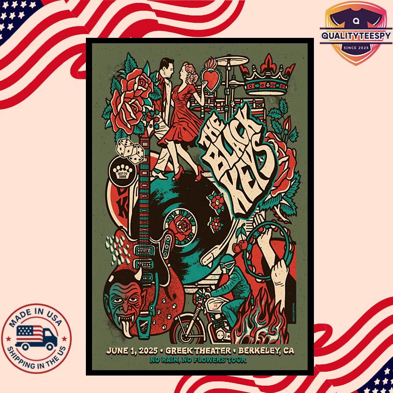 The Black Keys Jun 1 2025 Greek Theatre Berkeley, CA