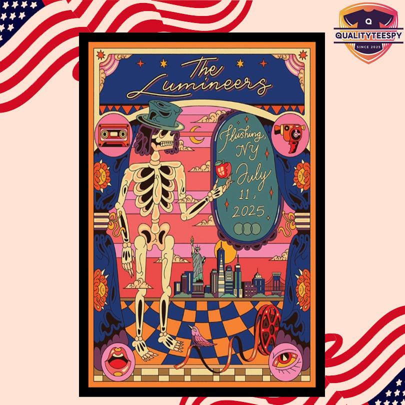 The Lumineers Flushing NY Poster
