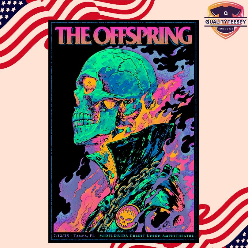 The Offspring MidFlorida Amphitheatre Poster